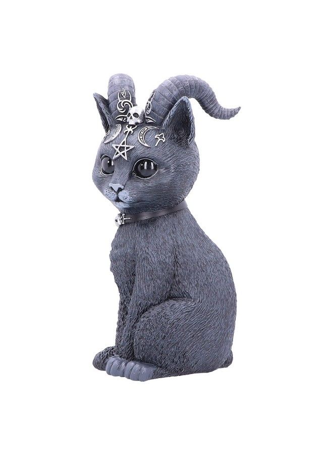 Nemesis Now Large Pawzuph Horned Occult Cat Figurine 26.5Cm Black - Image 3