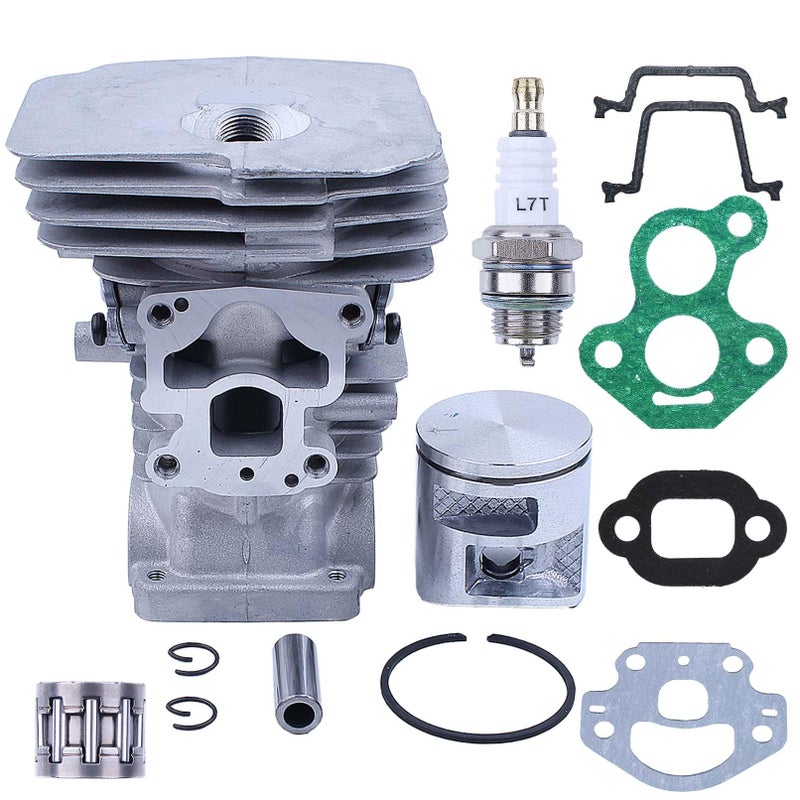 Hyceker 41mm Cylinder Piston Gaskets Kit For Husqvarna 435 440 135 140 435E 440E 135E 140E Jonsered CS2240 Chainsaw McCulloch CS350 CS390 CS410 CS450 Craftsman 358381800 504735101 504735102 504735103 - Image 2