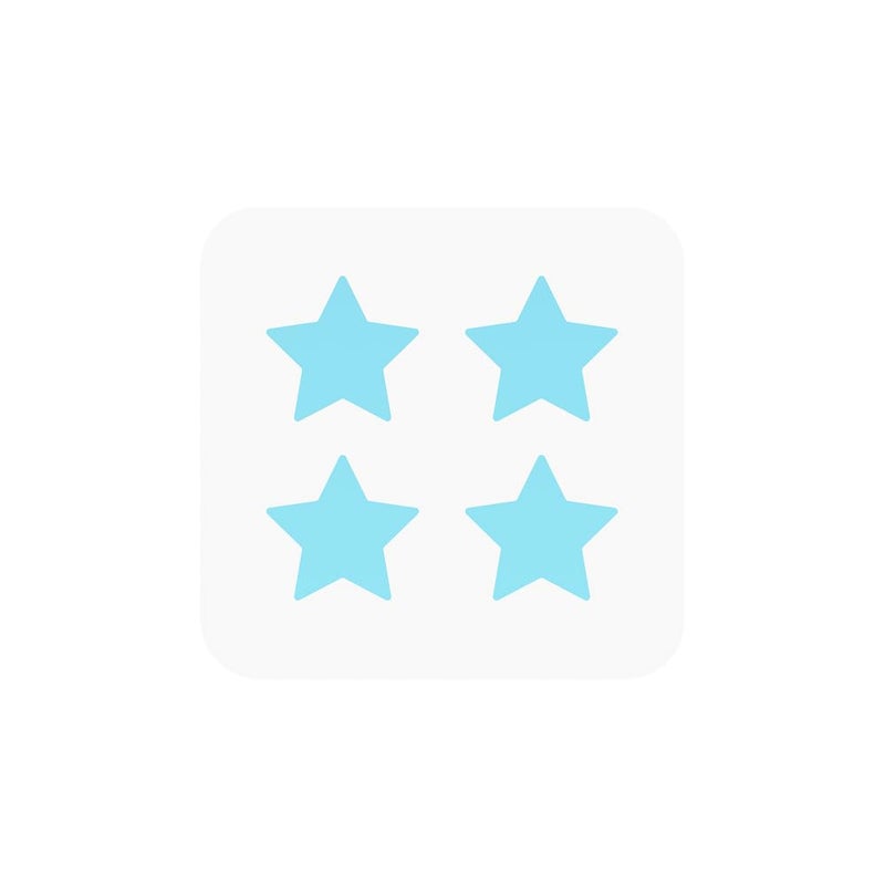 Starface World لصقات علاج البثور Starface Hydro-Star + Salicylic Acid وBig Blue Compact، تساعد على تقليص وتلطيف البقع العميقة، على شكل نجمة لطيفة، نباتية، 32 قطعة - Image 3