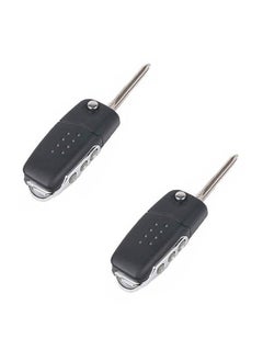Platinum Platinum Pack of 2 Universal Remote Control FK120 Keyless Entry Systems | Car Door Lock/Unlock, and Trunk Release | with Physical Key  - Image 1