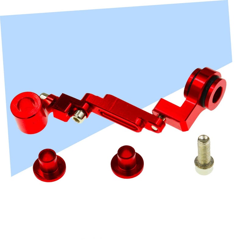 Aluminum Alloy Multi Angle Motorcycle Oil Cup Bracket Holder CNC Design Red - Image 4
