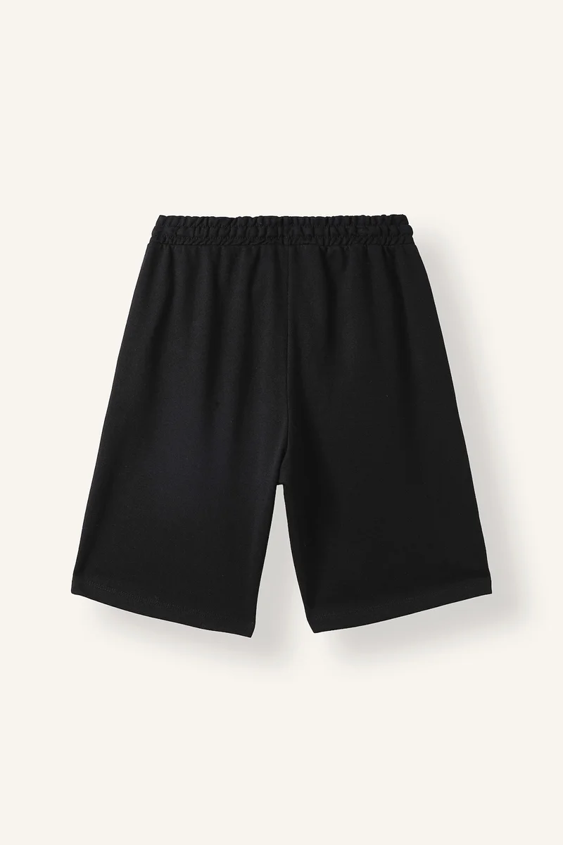 ديفاكتو Regular Fit Straight Leg Bermuda Shorts
