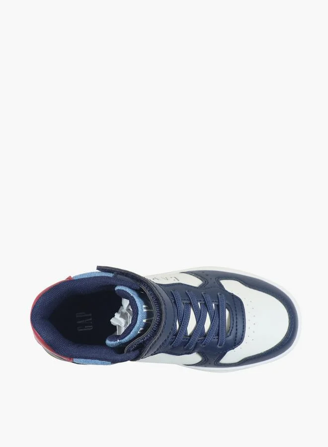 Gap WHITE Boys Chicago Mid Hook & Loop Ankle Boots for Men | Best Price UAE