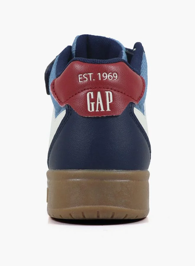 Gap WHITE Boys Chicago Mid Hook & Loop Ankle Boots for Men | Best Price UAE