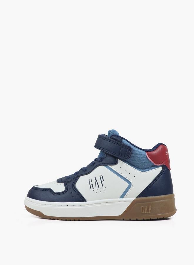 GAP Boys Chicago Mid Hook & Loop Ankle Boots - Image 3