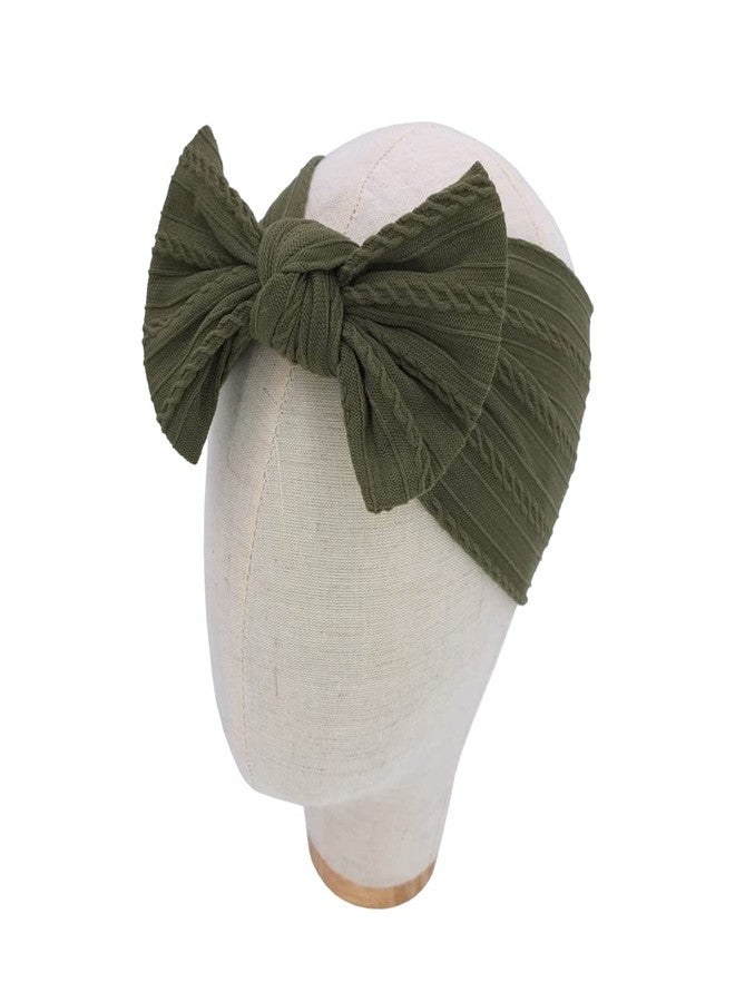 Sugarmelon Baby Nylon Headbands Soft Hairbands Hair Bow Elastics for Baby Girls Newborn Toddlers Infant Kids Turban Headband (Mix Nylon Headband) - Image 2