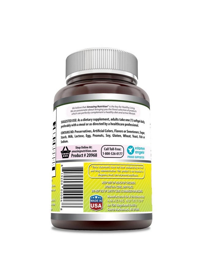 Amazing Formulas Evening Primrose Oil 1300mg, 10% GLA, Softgels Supplement | Hexane Free Cold Pressed Oil | Non-GMO | Gluten Free (120 Count) - pzsku/Z821EB5414129A0AA4D3AZ/45/_/1739863954/e486d682-892a-4803-9b2c-2b7c5a00c259