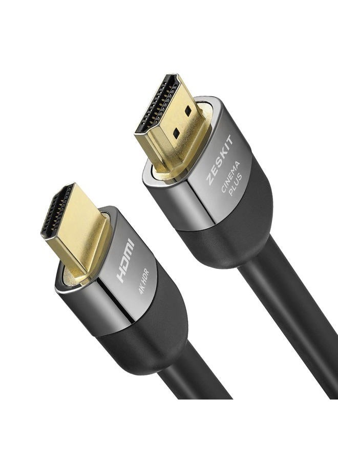 Zeskit Premium HDMI Certified 4K (29ft/ 9m) CL3 in Wall High Speed with Ethernet HDMI 2.0b Cable, Compatible with Dolby Vision 4K 60Hz ARC HDR 18Gbps HDCP 2.2 - Image 1