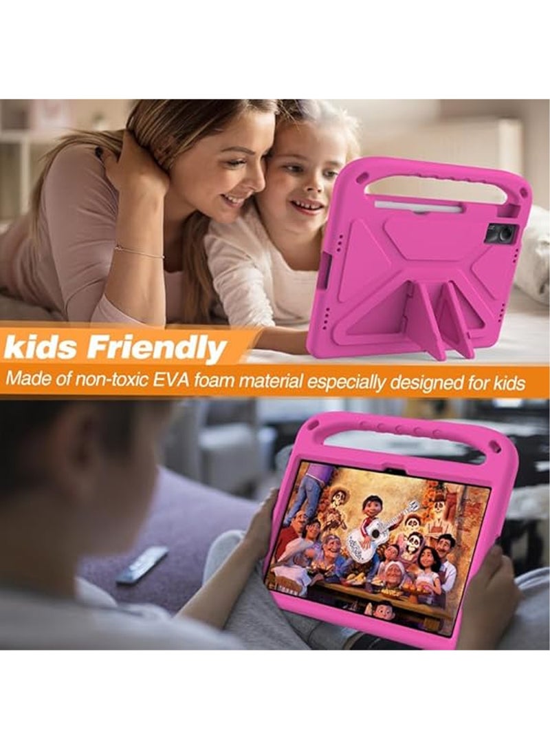 Rock Pow Kids Case For Xiaomi Redmi Pad SE 11-Inch , EVA Foam Lightweight Shockproof Duarable, Tablet Cover with Handle Stand - Image 4