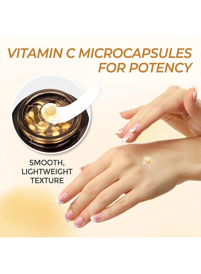 ك أو إي سي كريم كبسولة ديب فيتا سي، مرطب للوجه بالكولاجين، مرطب مرطب، لجميع أنواع البشرة | ترطيب وتغذية البشرة - Image 3