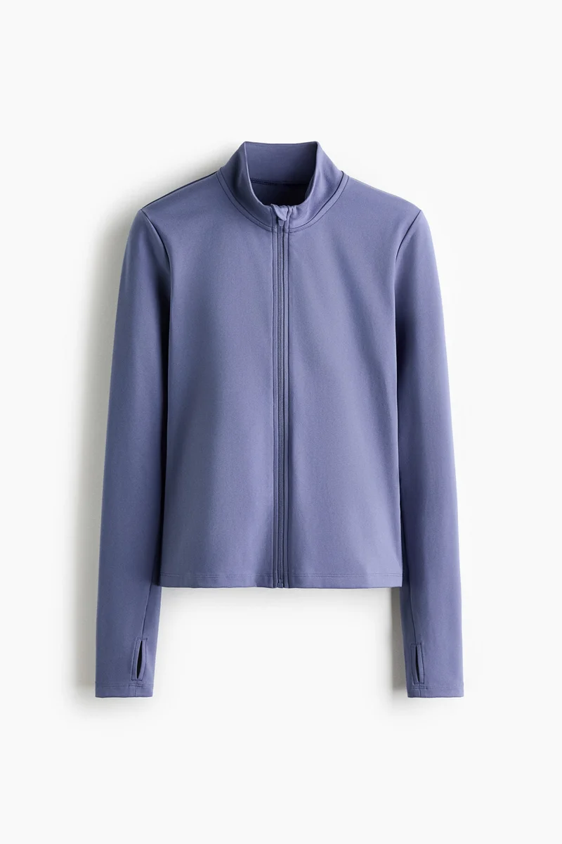 H&M  SoftMove™ Zip-through sports jacket for Women | Best Price UAE