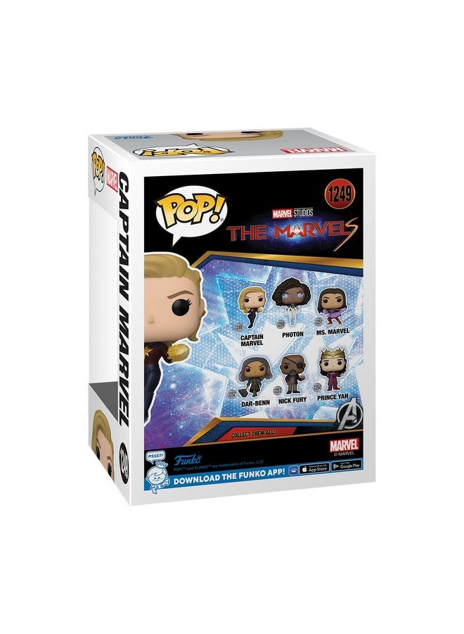 Funko POP! Vinyl: The Marvels - Captain Marvel - Collectable Vinyl Figure - Gift Idea - Official Merchandise - for Kids & Adults - Movies Fans - Model Figure for Collectors and Display - Image 3