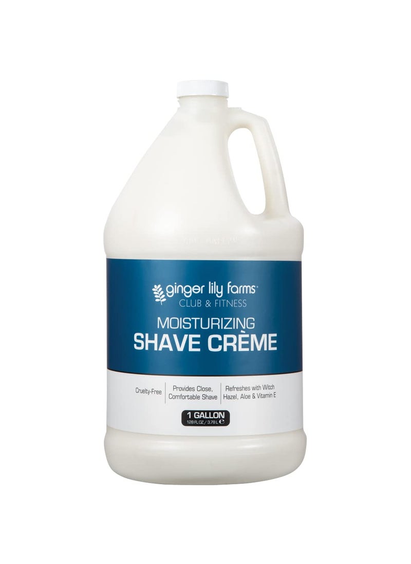 ginger lily farms - Ginger Lily Farms Club  Fitness Moisturizing Shave Cream Protects Against Irritation and Razor Burn 128 Fl Oz - Image 1