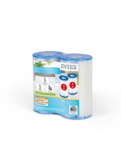 INTEX Type A Pool Filter Cartridge - 2 Pack  - Image 1