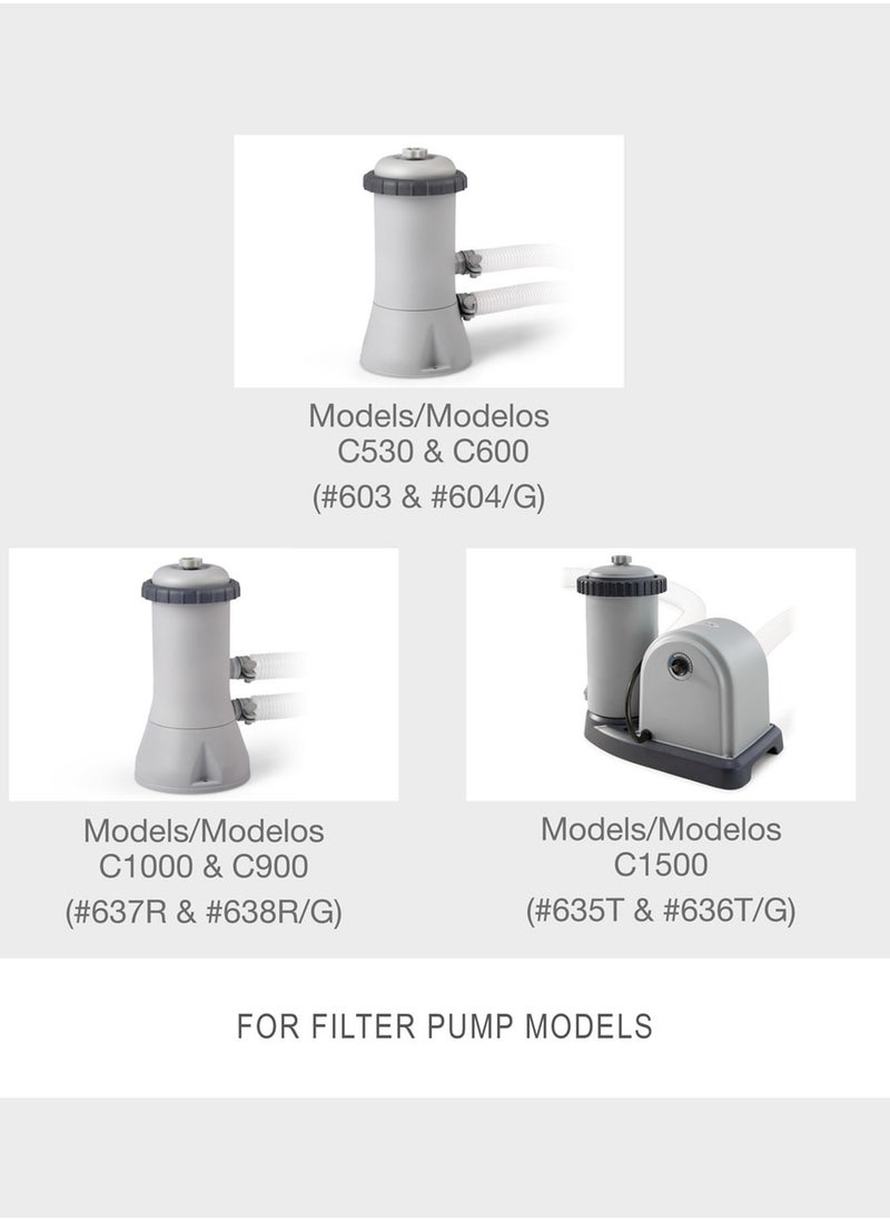 INTEX - Type A Pool Filter Cartridge - 2 Pack - Image 1