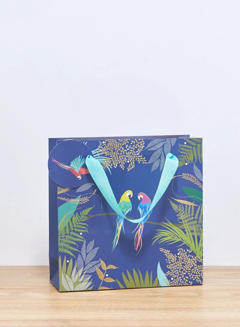 Sara Miller Parrot Printed Bag Medium