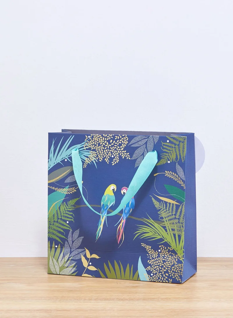 Sara Miller Parrot Printed Bag Medium