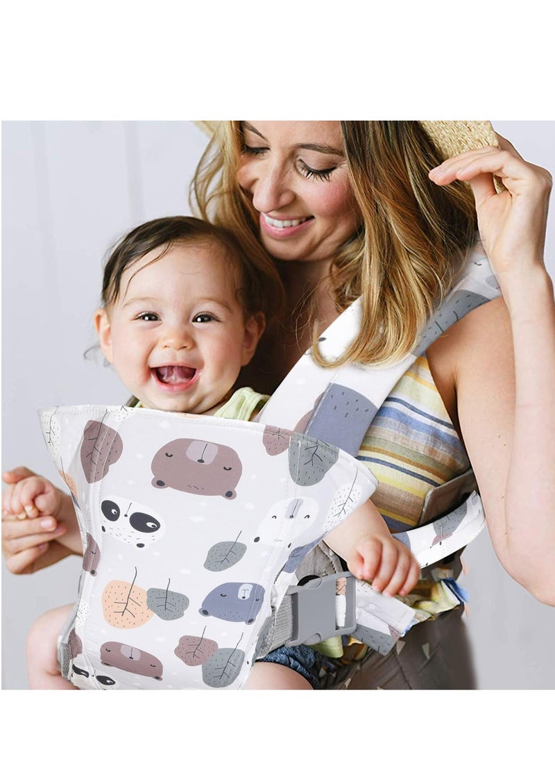 Bebiland - Baby Carrier Newborn from Birth, Baby Nugeboren, Breathable Baby Carrier, Baby Back Carrier 0-15 Kg, Newborn Adjustable Baby Carrier - Image 1