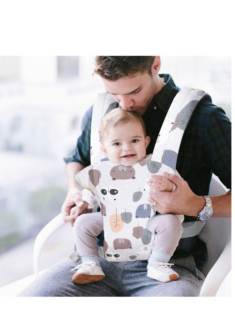 Bebiland - Baby Carrier Newborn from Birth, Baby Nugeboren, Breathable Baby Carrier, Baby Back Carrier 0-15 Kg, Newborn Adjustable Baby Carrier - Image 1