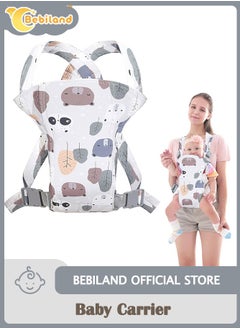 Baby Carrier Newborn from Birth, Baby Nugeboren, Breathable Baby Carrier, Baby Back Carrier 0-15 Kg, Newborn Adjustable Baby Carrier