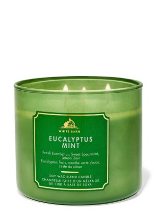 Eucalyptus Mint 3-Wick Candle - view 2