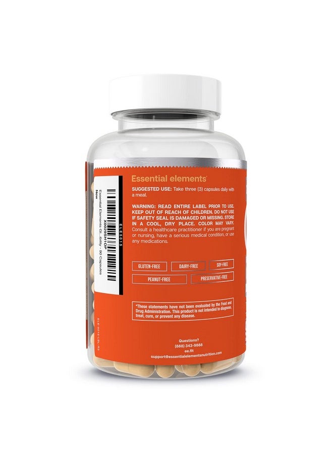 Essential Elements - Essential Elements Glucosamine Chondroitin MSM Boswellia Serrata Hyaluronic Acid Supplement Joint Support Antioxidant Supplement for Flexibility - 180 Capsules (2-Pack) - Image 1