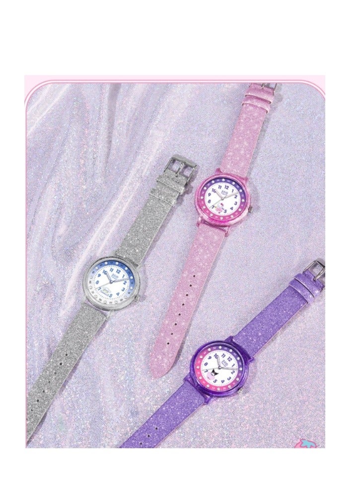 ZGO Girl's School Start Gift Cute Cartoon Watch Children's Waterproof Watch - Image 5