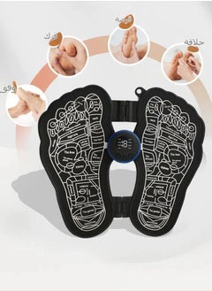 General Electrically stimulating foot massage and muscle stimulation mat-foldable and rechargeable electric pillow with USB port-enhanced movement-to relieve pain and tired feet color  - Image 3