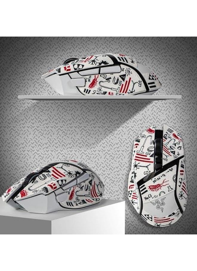 erorex - Mouse Grip Tape Stickers For Razer Basilisk V3 Basilisk V3 Pro Mouse Anti Slip Skin Self Adhesive Pre Cut Sweat Resistant Game Mouse Accessories White - Image 1