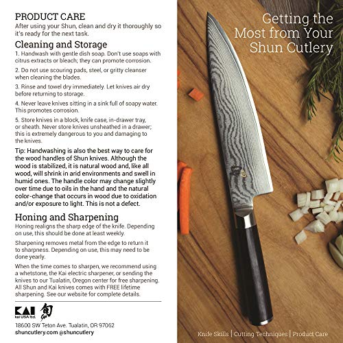 Shun Premier 6 1/2" Serrated Utility Knife - Image 4