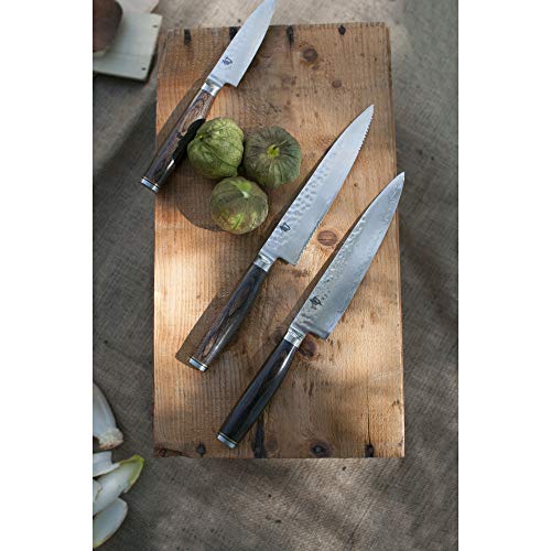Shun Premier 6 1/2" Serrated Utility Knife - Image 2
