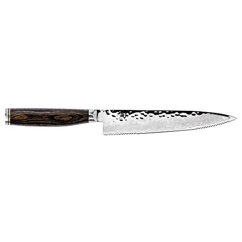 Shun Premier 6 1/2" Serrated Utility Knife - Image 1