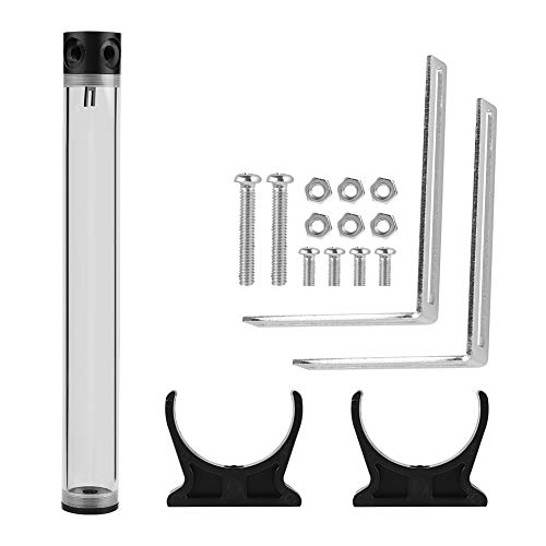 Serounder Water Cooling Reservoir, 190mm / 240mm / 300mm / 400mm*50mm Diameter POM Cylindrical CPU Water Cooler Reservoir System Heat Sink Kit for PC Computer(400mm) - Image 1