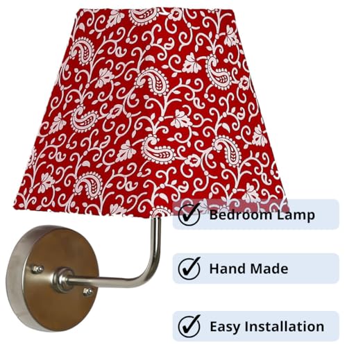 Craftter CFSL-11 5W Wall Light, Red and White, Trapezoid Shape - Image 2