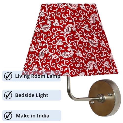 Craftter CFSL-11 5W Wall Light, Red and White, Trapezoid Shape - Image 3