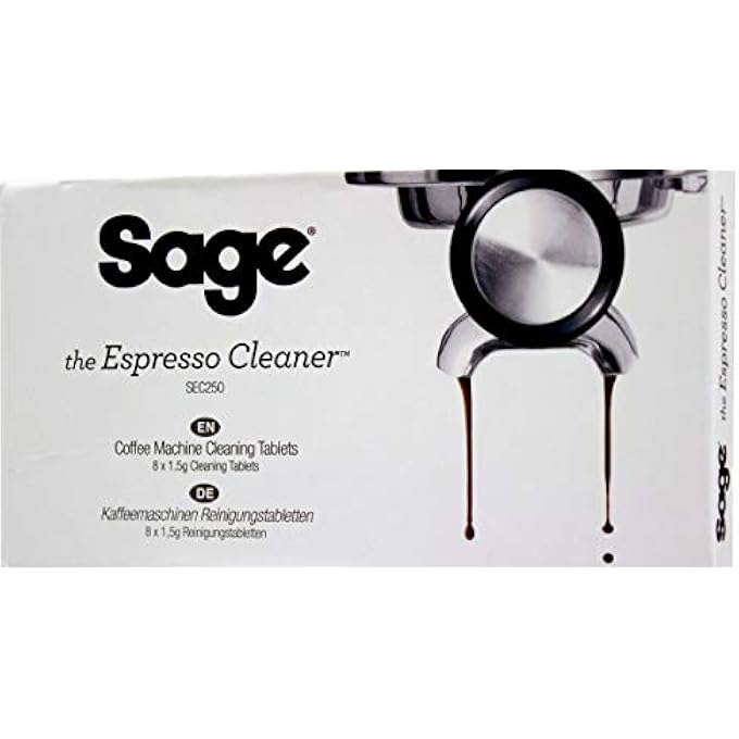 سيج أقراص تنظيف ماكينة صنع قهوة الإسبريسو Sec250، 8 قطع - Image 2