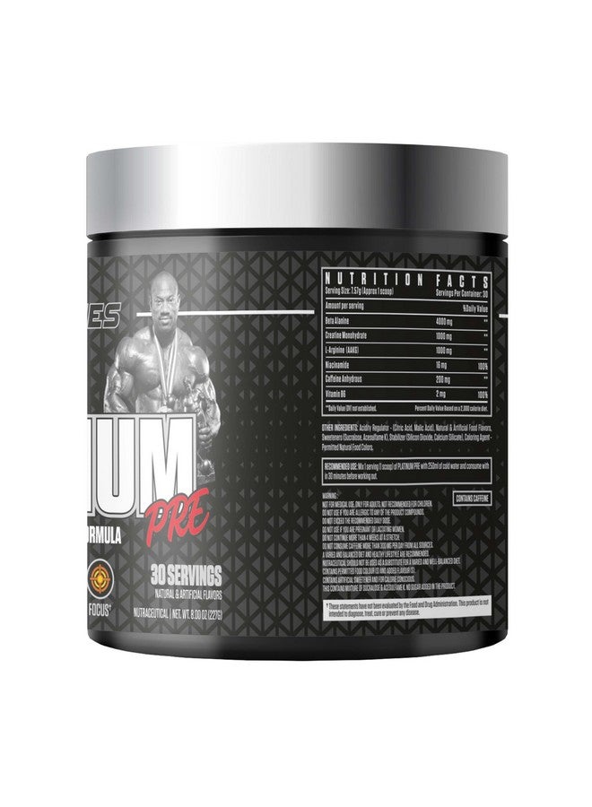 Dexter Jackson Black Series Platinum Pre-Workout | Advanced Pre-Workout Formula | 30 Servings (227g) | Orange Mango Flavor - Image 3