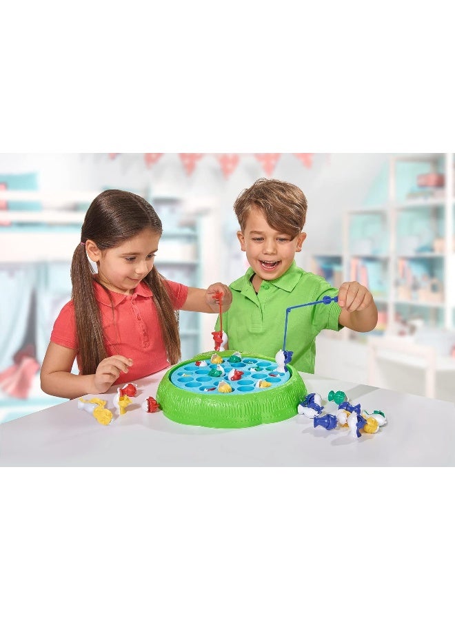 noris Noris 606062024 Fishing Game, Whoever Caught All Fish Of Their Color First Wins, For Children Aged 3 And Up Colorful  - Image 2