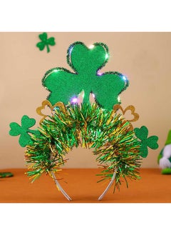 St Patrick'S Day Light Up Headband Green Led Shamrock Headband Festival Party Costume Hair Accessories For Women And Girls - pzsku/Z821F9E7F9563FECCAEF1Z/45/_/1718645642/5d72ad53-e2b1-4b97-ba14-d25ce71e6399