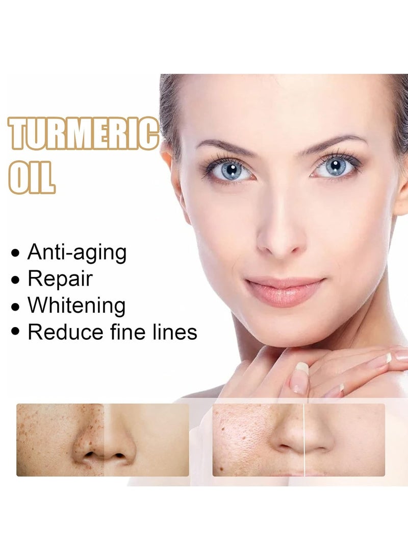 EELHOE Turmeric Dark Spot Corrector Serum Acne melasma Remover Face Turmeric Cream  - Image 4