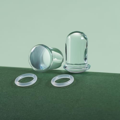 TBOSEN 14 PCS/8 PCS Precise Dimensions Glass Set O-Ring Ear Plugs Aftercare Balm Wax Tunnels Gauges Stretcher Piercings Kit - Image 5