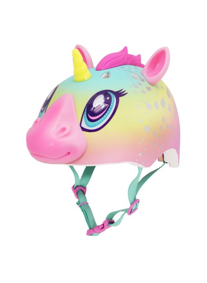 Raskullz Super Shimmer Corn Child Helmet 5+, Multi, 50-54 cm - Image 1