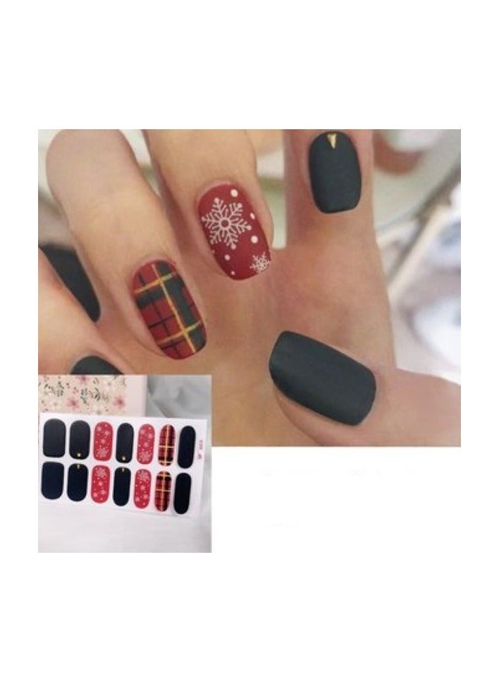 24-Piece Nail Art Sticker Set