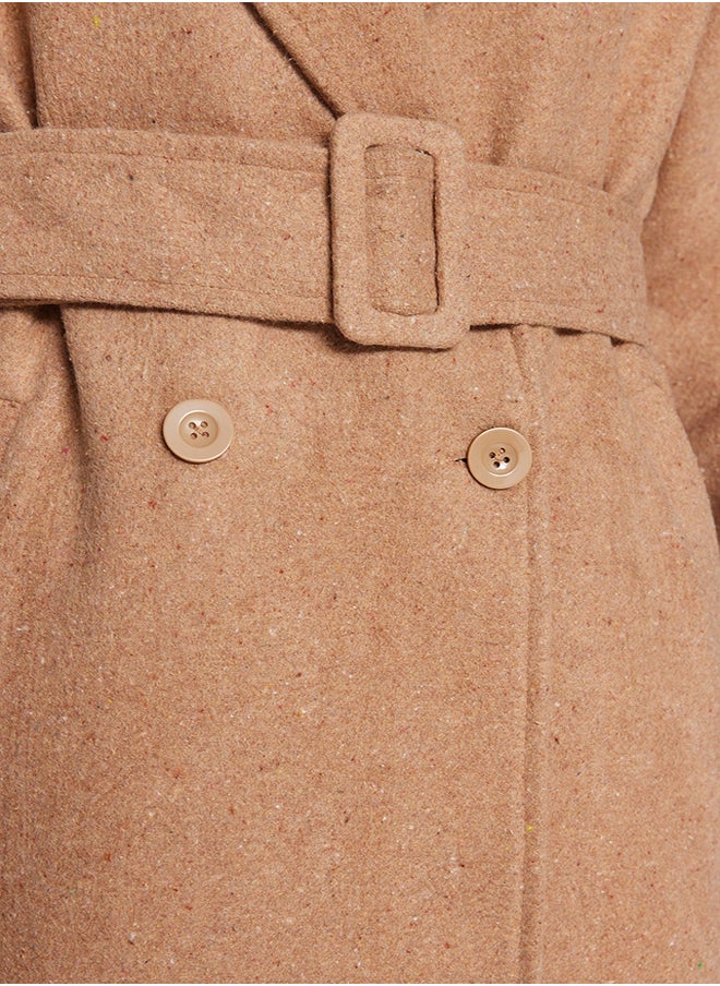 trendyol - Breasted Double Coat - Image 1