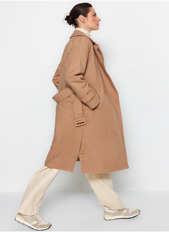 trendyol - Breasted Double Coat - Image 1