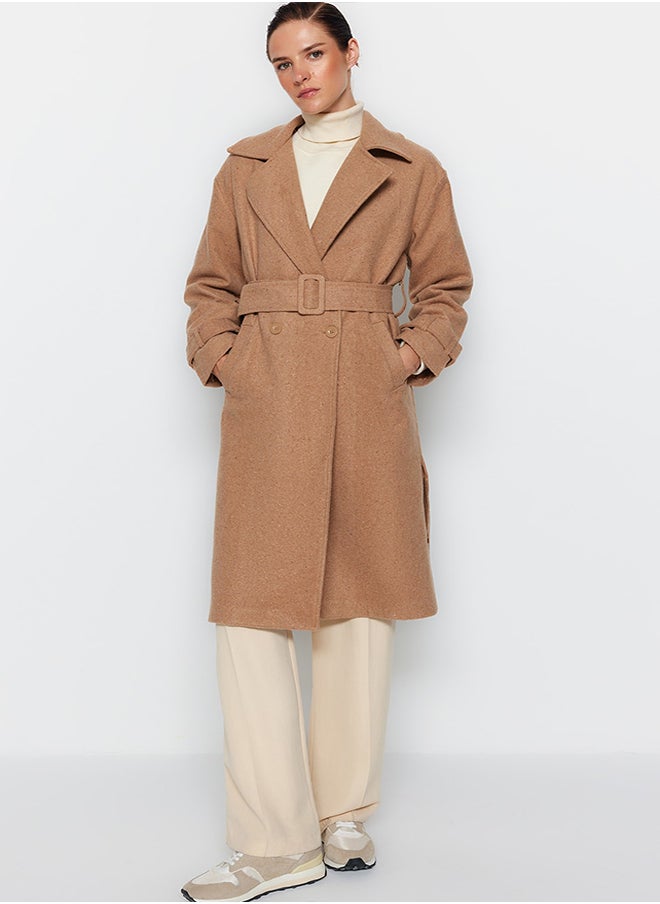 trendyol - Breasted Double Coat - Image 1