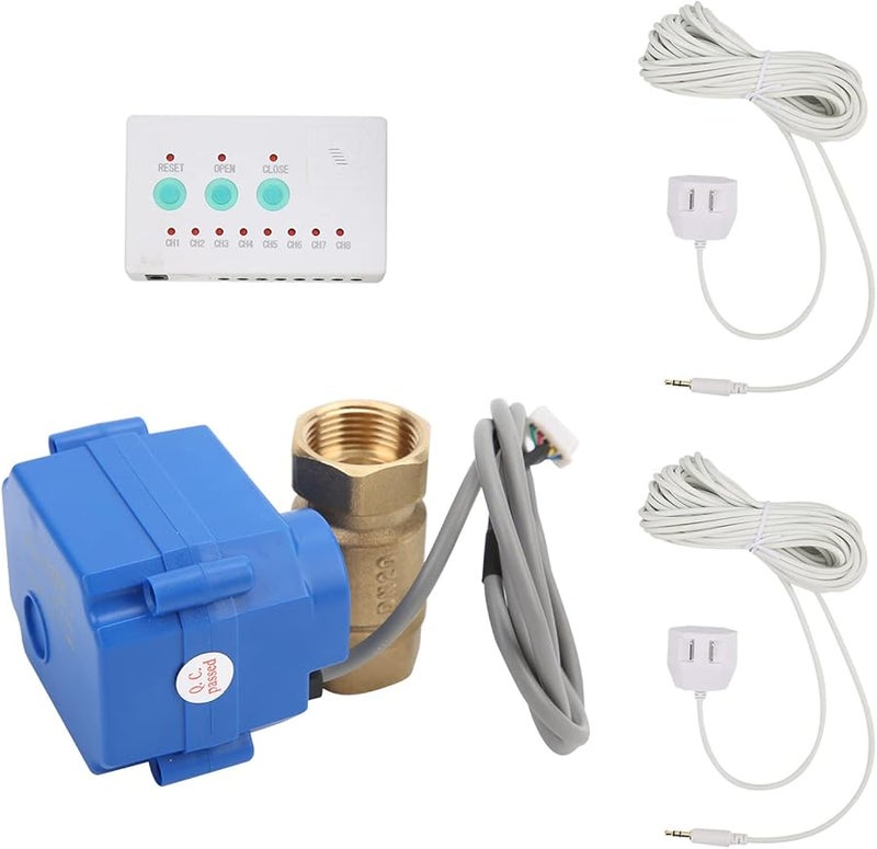 نظام إنذار كشف تسرب المياه ثنائي الاتجاه من فافيسي، طقم DN20 صمام نحاسي IP65 - Image 5