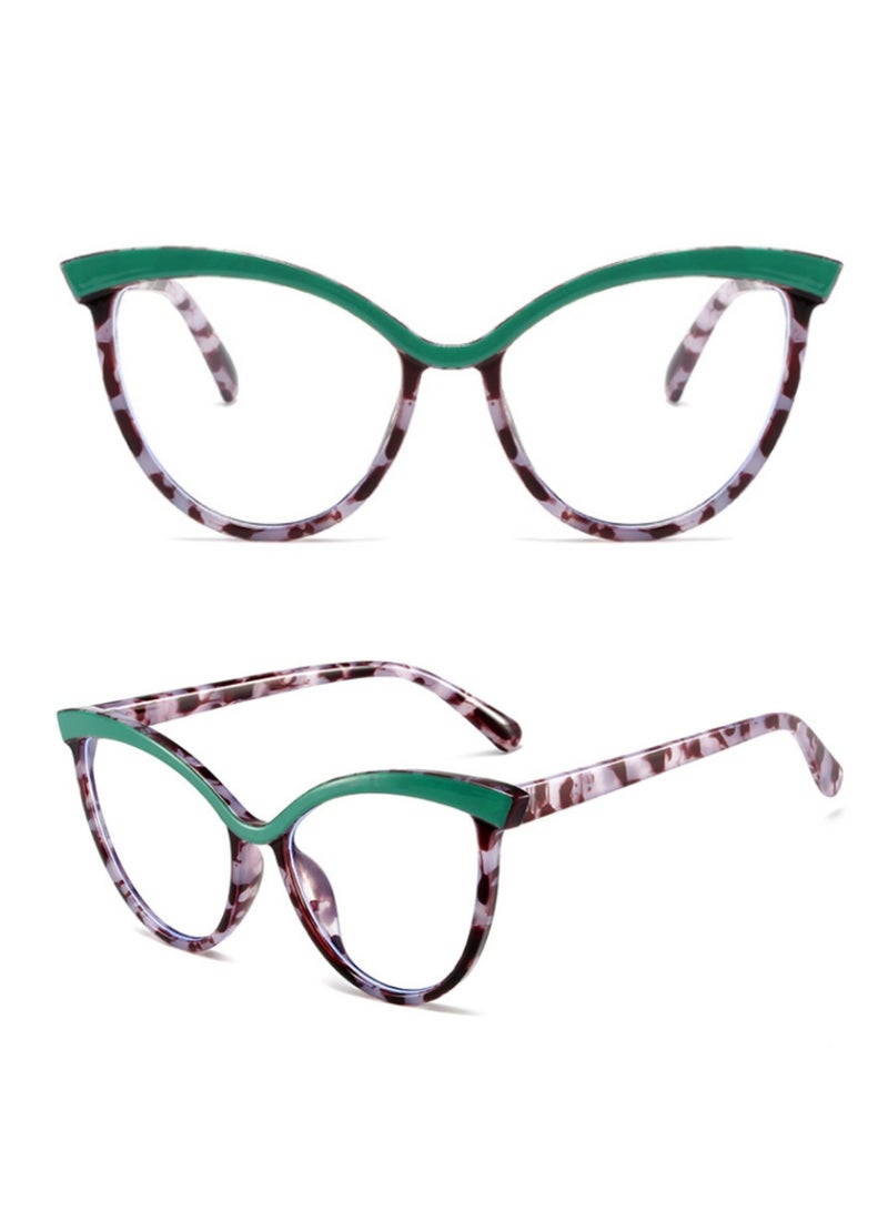 Urban Utility Blue Light Blocking Optical Eyeglasses - Stylish Oversized Frames, Clear Lens, Polarized. Top-rated Bluelight Protection for Reading, Work, & Screen Time. Vintage-Inspired, Lightweight Design. - Image 1