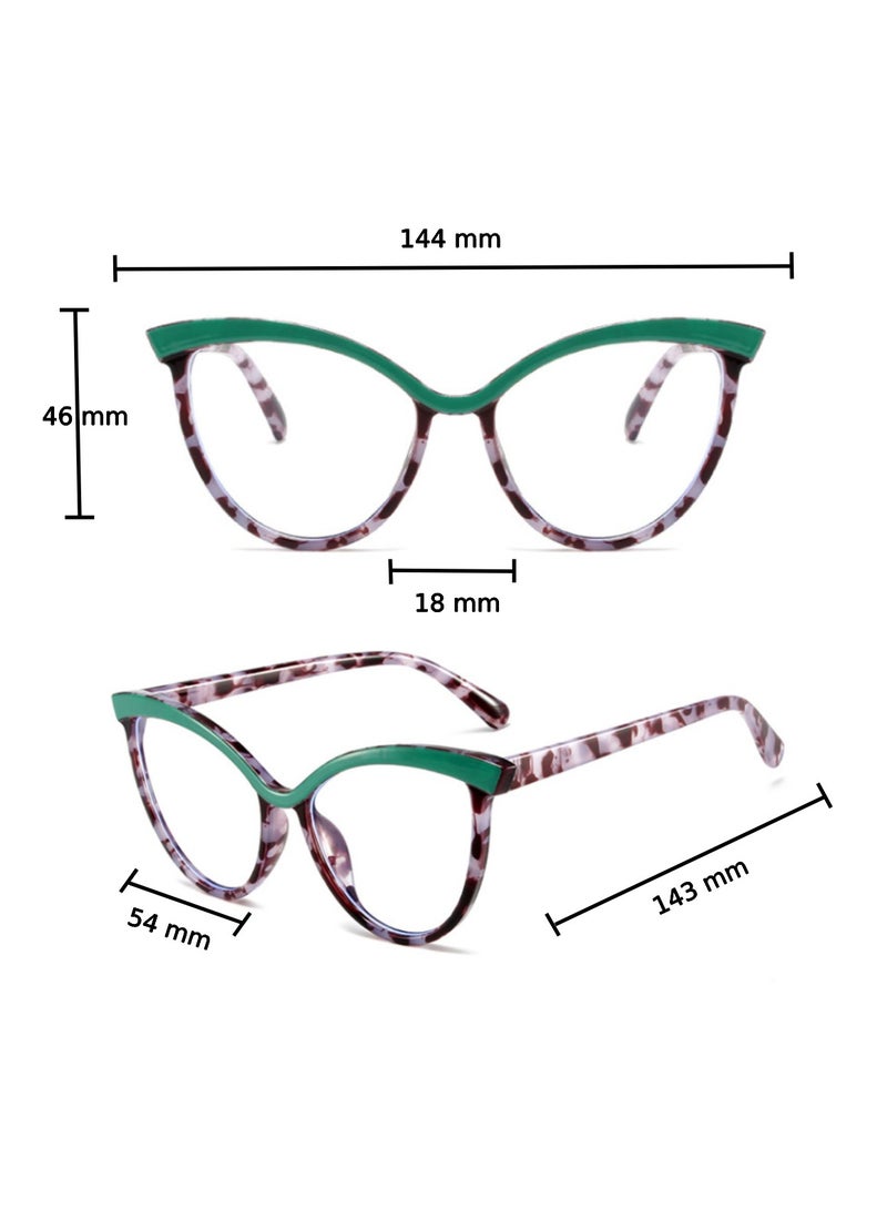 Urban Utility Blue Light Blocking Optical Eyeglasses - Stylish Oversized Frames, Clear Lens, Polarized. Top-rated Bluelight Protection for Reading, Work, & Screen Time. Vintage-Inspired, Lightweight Design. - Image 3