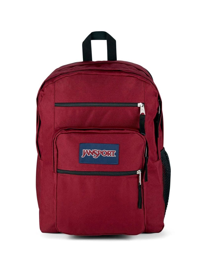 JanSport Unisex Fashion Backpack Big Student Russet Red - Image 1